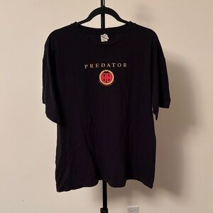 Black Short Sleeve Tee Predator Wines